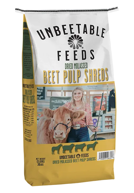 Unbeetable Feeds Beet Pulp Shreds with molasses