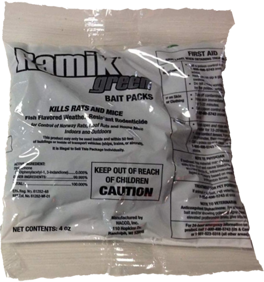 Ramik Rat & Mouse Bait Packs