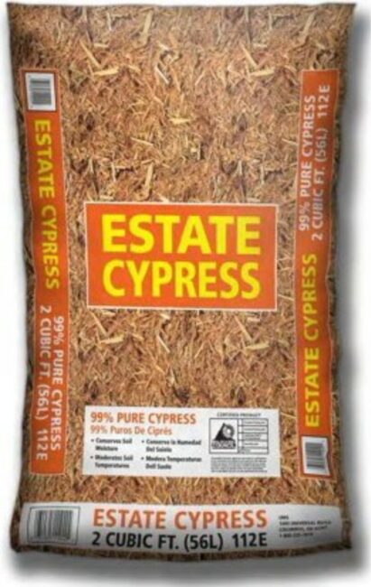 Estate Cypress 100% Pure Cypress Mulch - 2 cu ft