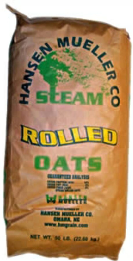Hansen Steam Rolled Oats - 50 lb