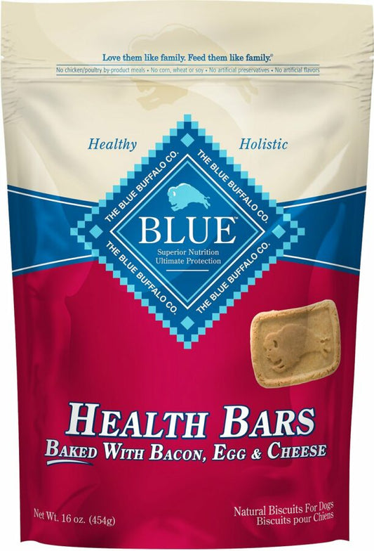 Blue Buffalo Health Bars, Bacon/Egg/Cheese - 16 oz