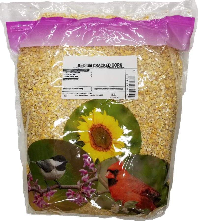 Medium Cracked Corn - 10 lb