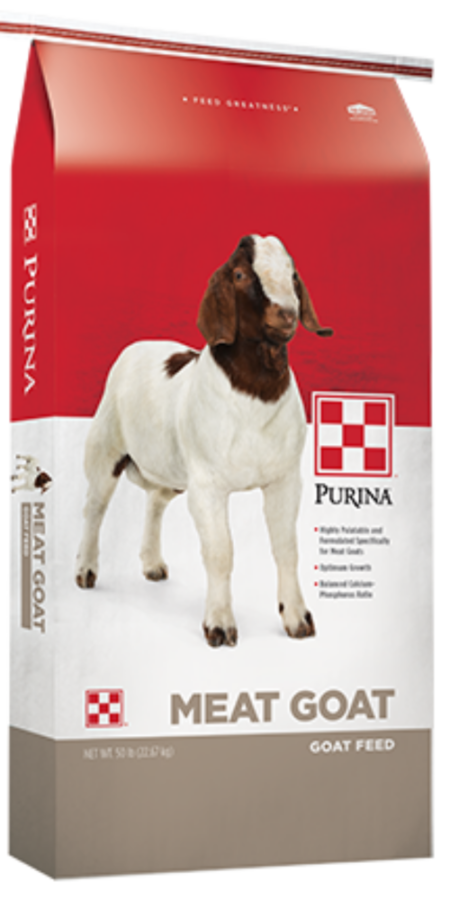 Purina Meat Goat Goat Feed - 50 lb