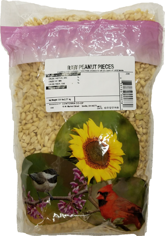 Raw Peanut Pieces - 5 lb