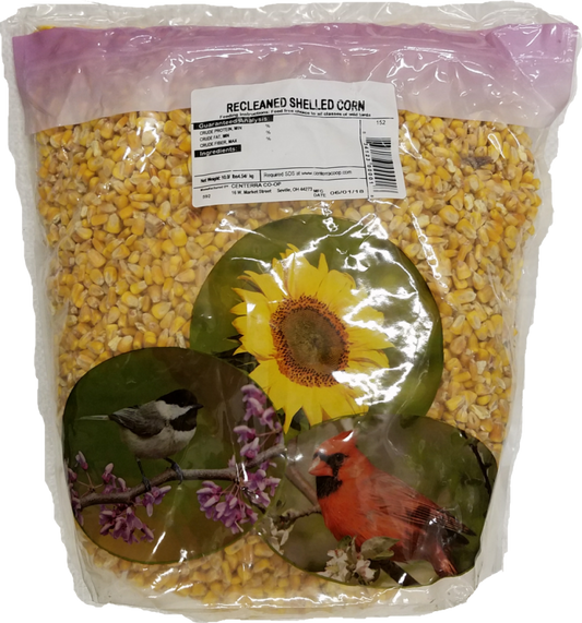Recleaned Shelled Corn - 10 lbs