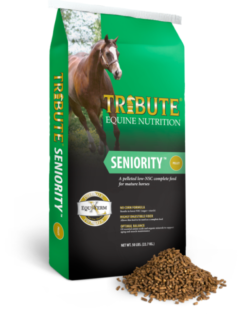 Tribute Seniority Pelleted - 50 lb