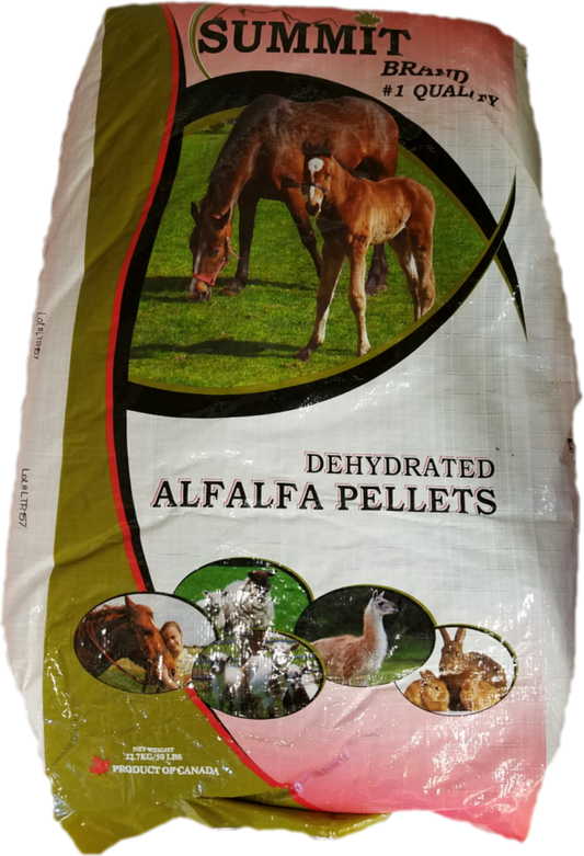 Summit Dehydrated Alfalfa Pellets - 50 lb