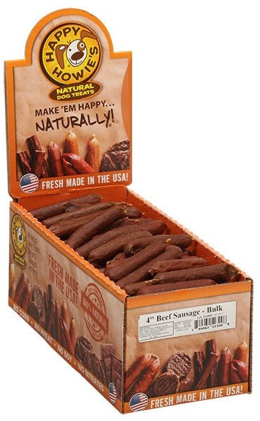 Happy Howies Beef Sausage, by the link