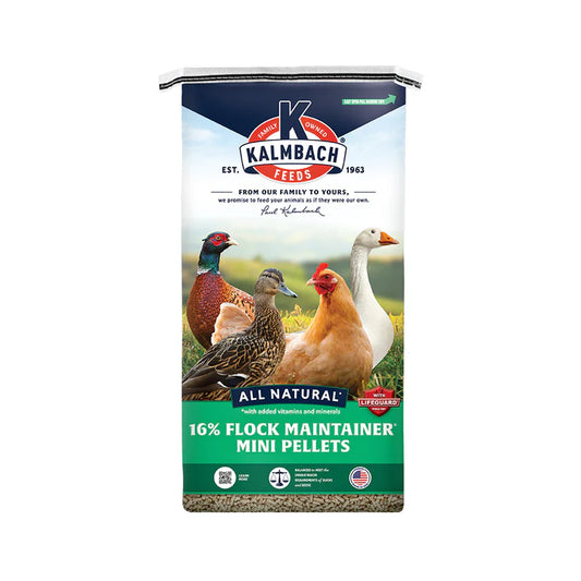 16% Flock Maintainer Mini Pellets