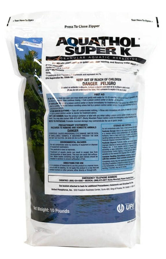Aquathol K, Granular Aquatic Herbicide - 10 lb