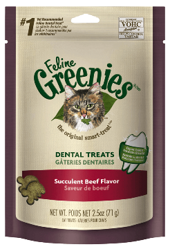 Feline Greenies Dental Treats - 2.5oz