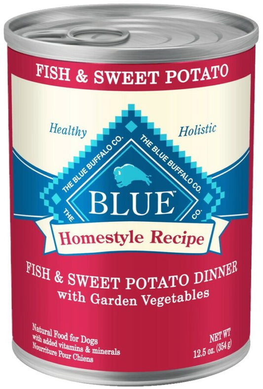 Blue Buffalo Fish/Sweet Potato - 12 oz can