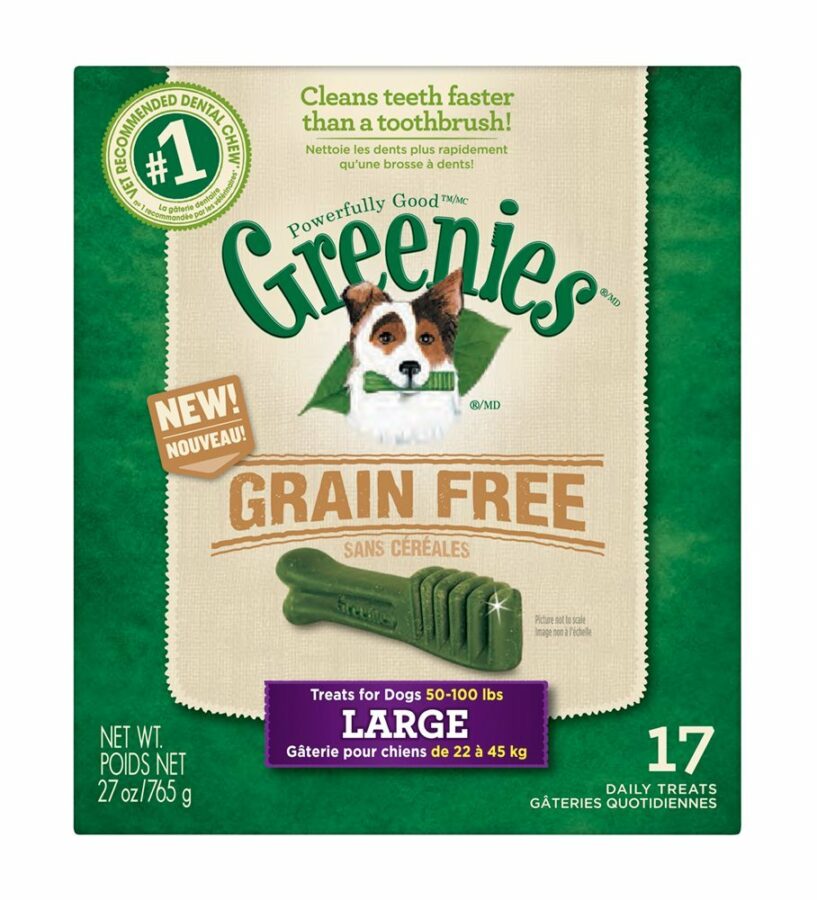 Greenies grain free sales large