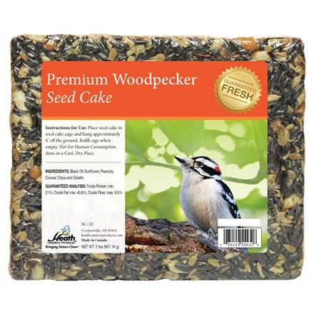 Heath Woodpecker Seed Cake - 2 lbs