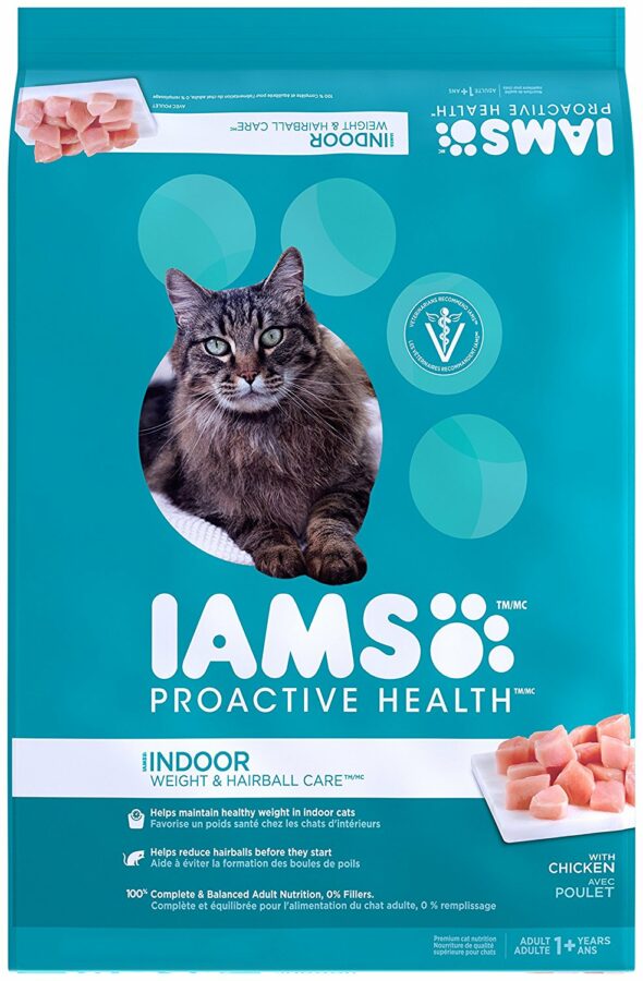 IAMS Indoor Cat, Weight & Hairball Care
