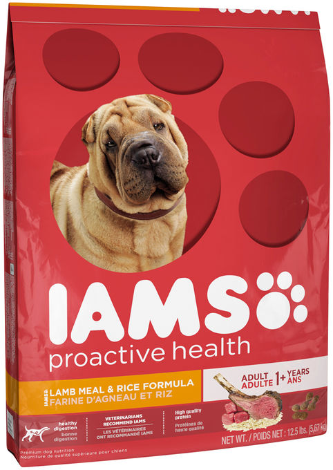 Iams dog food clearance lamb