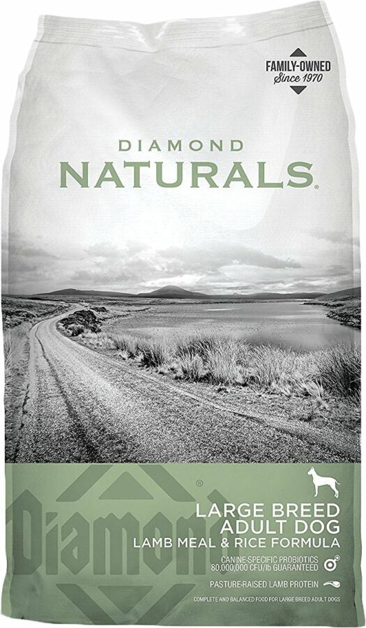 Diamond Naturals Large Breed Lamb/Rice - 40 lb