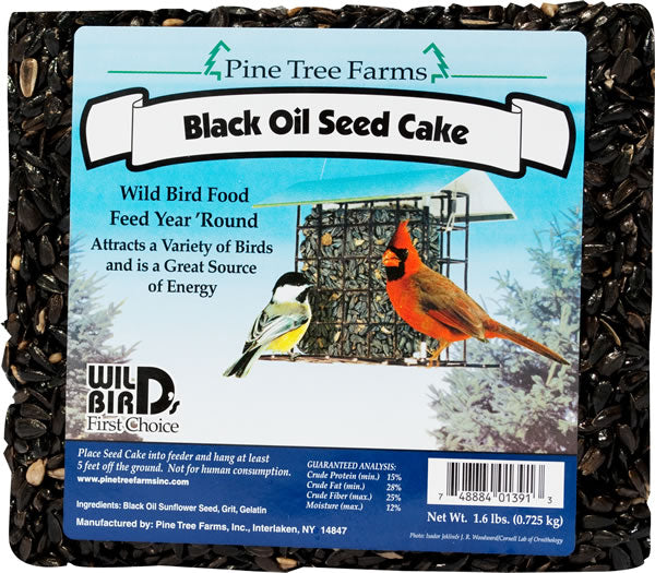 PTF Black Oil Seed Cake - 1.6 lbs