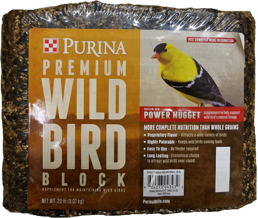 Purina Wild Bird Block - 20 lbs