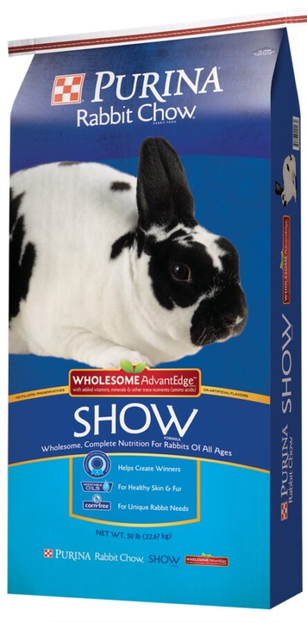 Purina Rabbit Chow Show - 50 lb