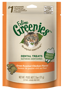 Feline Greenies Dental Treats - 2.5oz