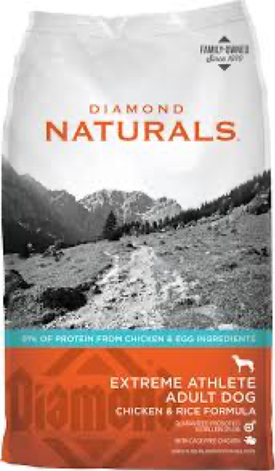 Diamond Naturals Extreme Athlete Adult Dog Chicken and Rice