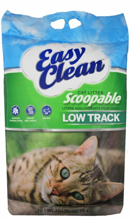 Easy Clean Cat Litter Low Track - 40 lb