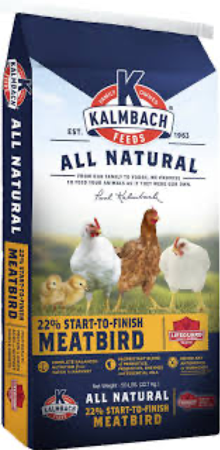 Kalmbach 22% Meatbird Start-To-Finish Crumbles